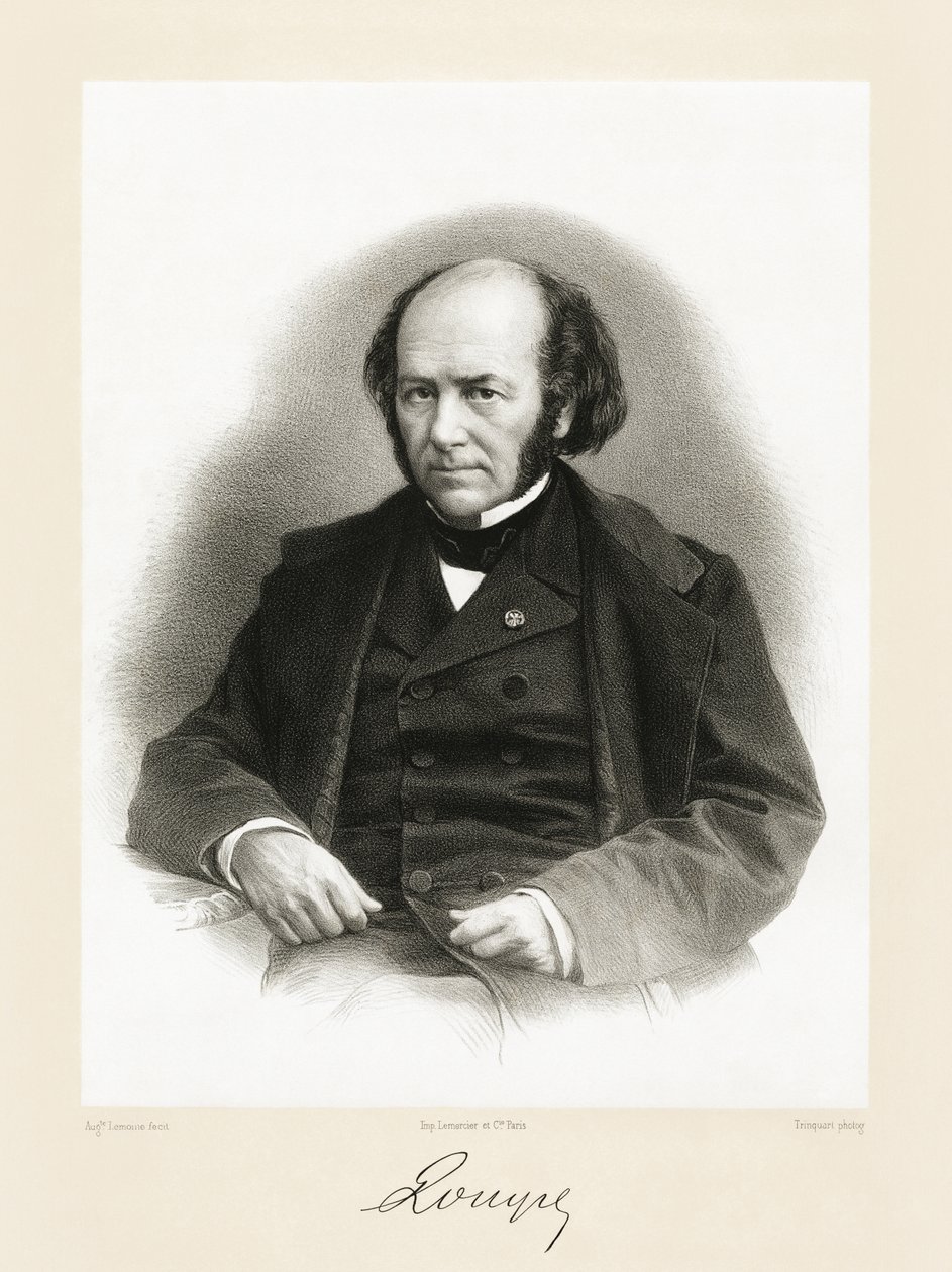 فرانسوا أخيل لونجيت ، 1865-1866 بواسطة أوغست تشارلز ليموين
