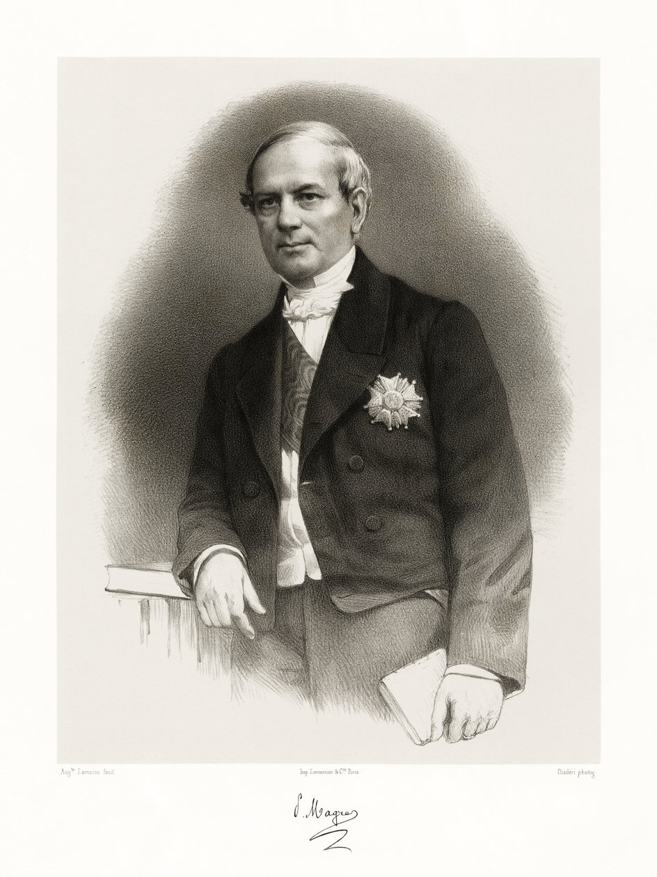 بيير ماجني ، 1865-66 بواسطة أوغست تشارلز ليموين