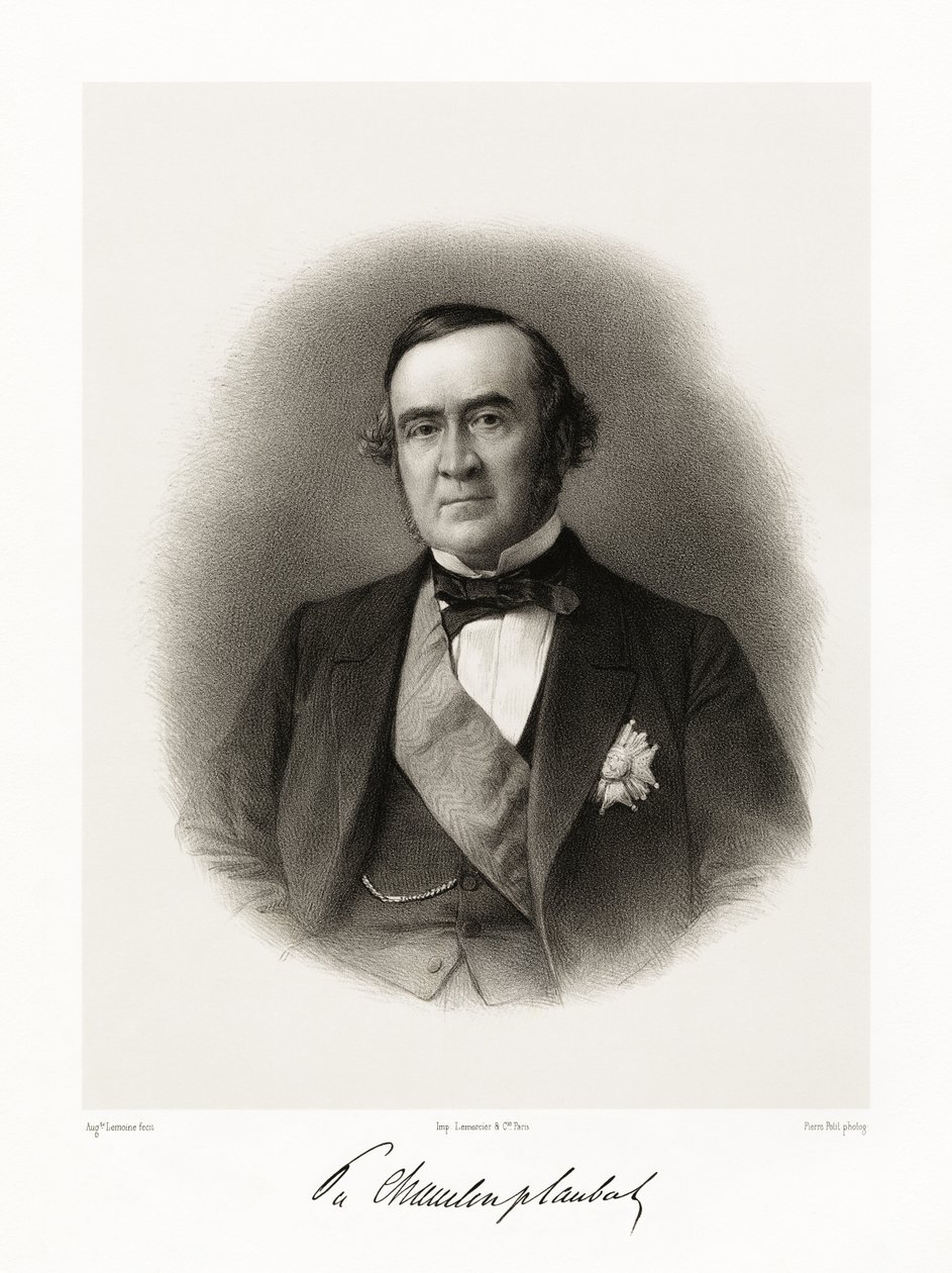 Prosper de Chasseloup-Laubat، 1865-66 بواسطة أوغست تشارلز ليموين