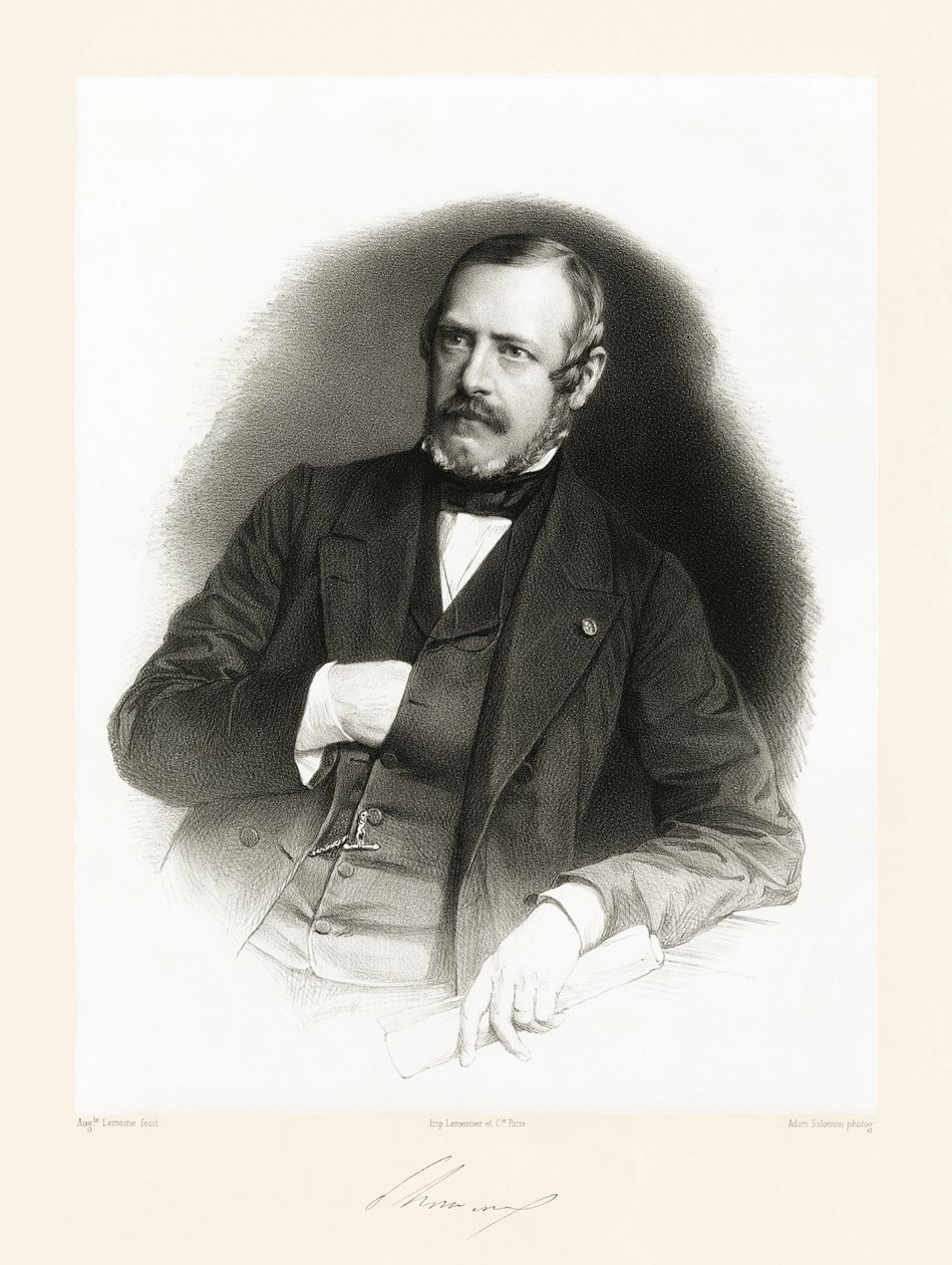 إدوارد أنطوان دي ثوفينيل ، 1865-1866 بواسطة أوغست تشارلز ليموين