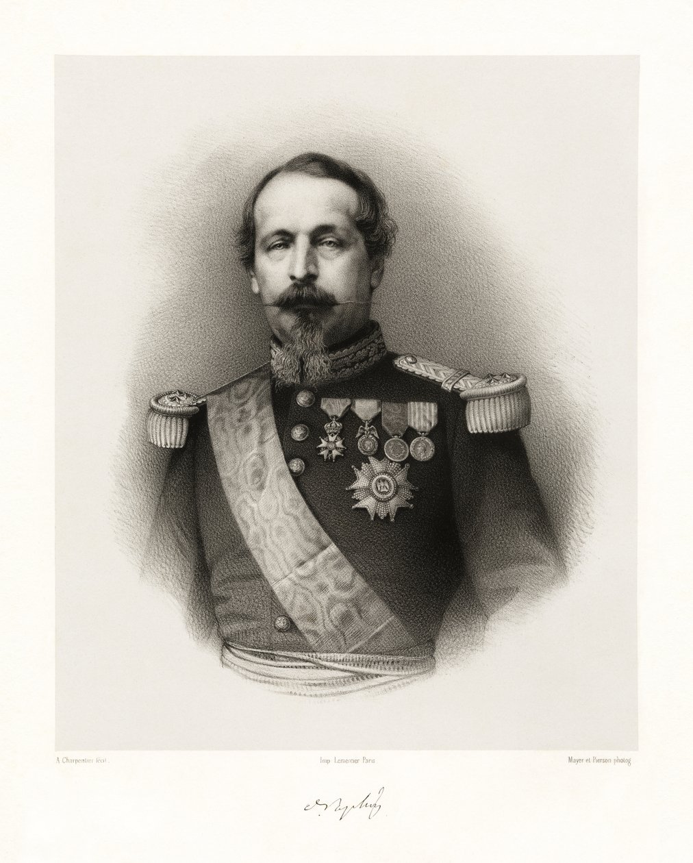 تشارلز لويس نابليون بونابرت ، 1865-1866 بواسطة أوغست شاربينتييه