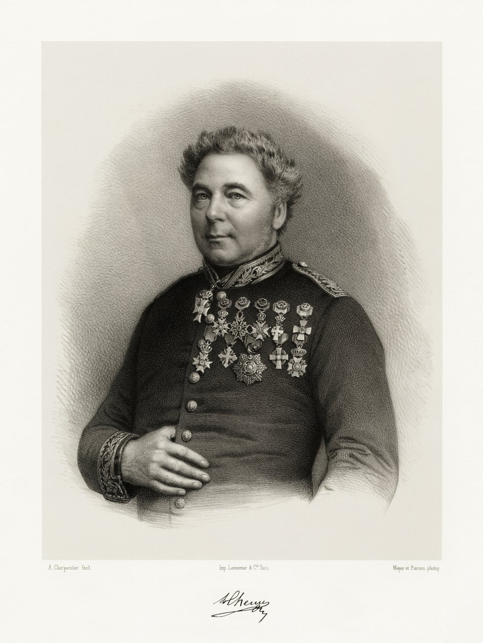 جان تشارلز تشينو ، 1865-1866 بواسطة أوغست شاربينتييه