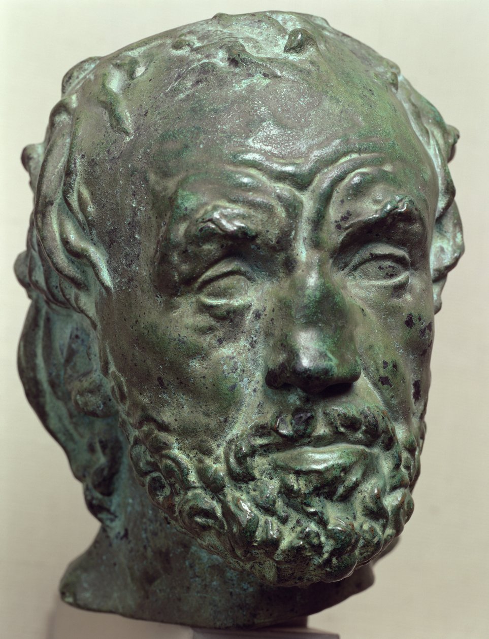 رجل ذو أنف مكسور ، 1863-64 (برونزي) بواسطة أوغست رودين