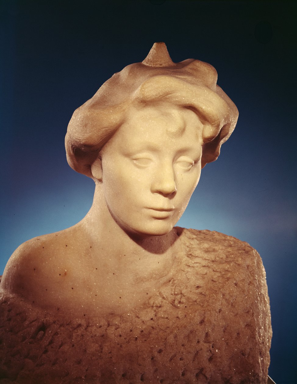Miss Eve Fairfax، 1904 (رخام) بواسطة أوغست رودين