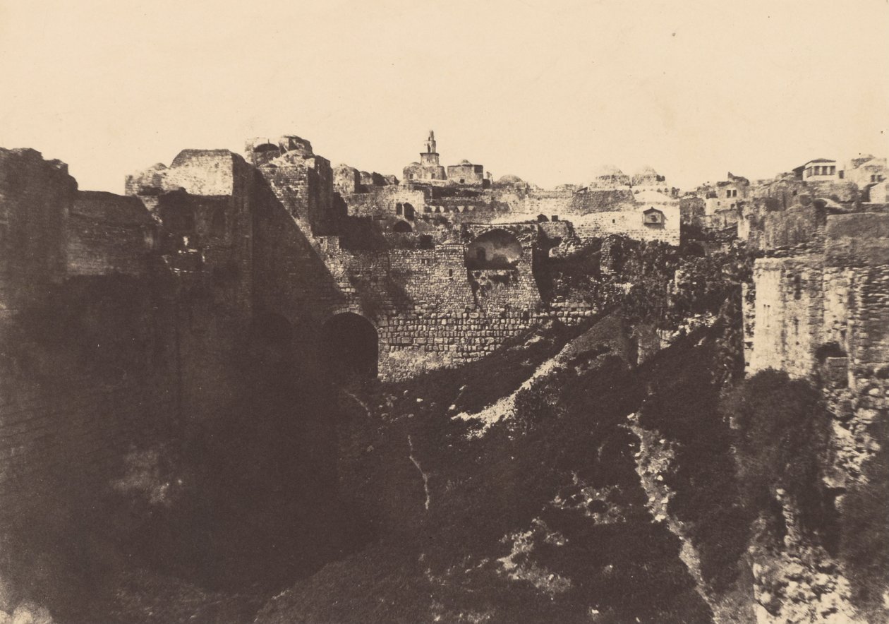 القدس. أسباب المعبد. بركة بروباتي 1 بواسطة أوغست سالزمان