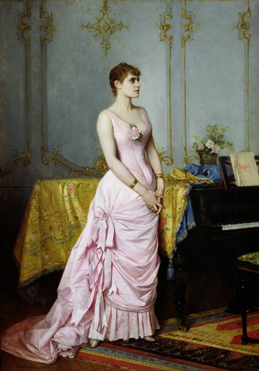 صورة روز كارون (1857-1930) 1886 بواسطة أوغست تولموش