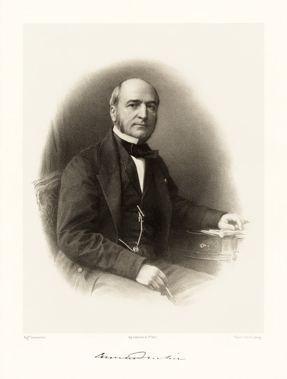لويس هنري أرماند بييتش ، 1865-66 بواسطة أوغست تشارلز ليموين