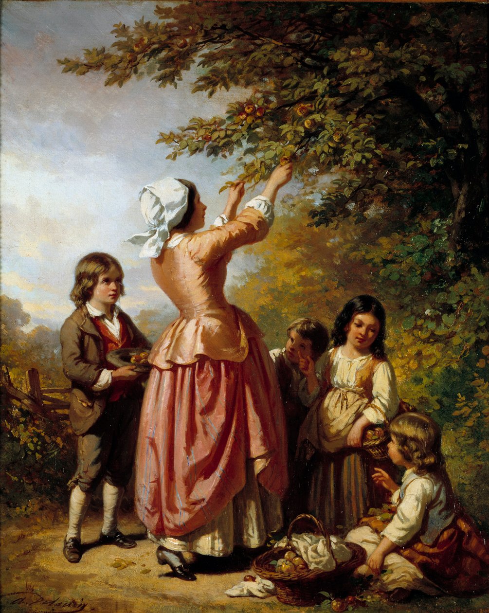 اختيار. لوحة أوغست ديلاكروا (1809-1868) بواسطة أوغست ديلاكروا