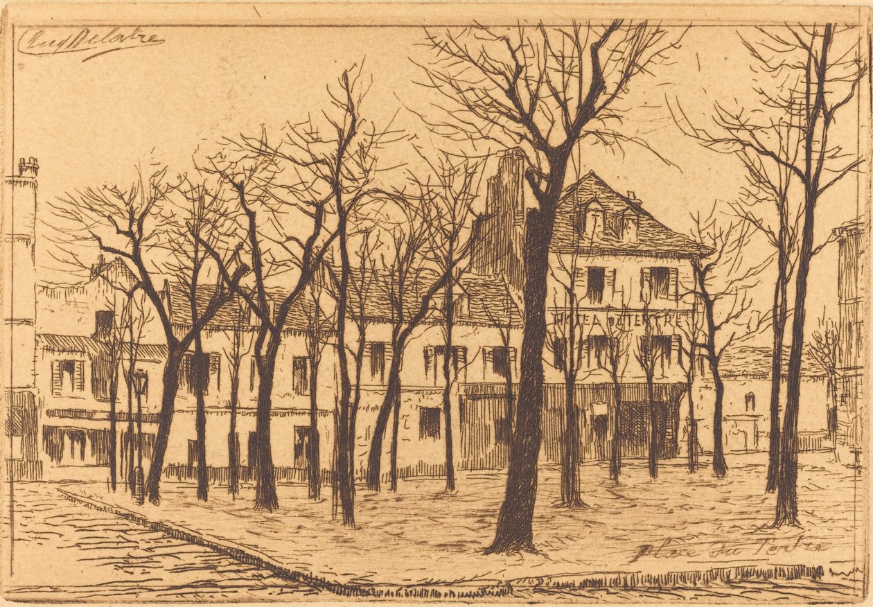 Place du Tertre بواسطة أوغست ديلاتر