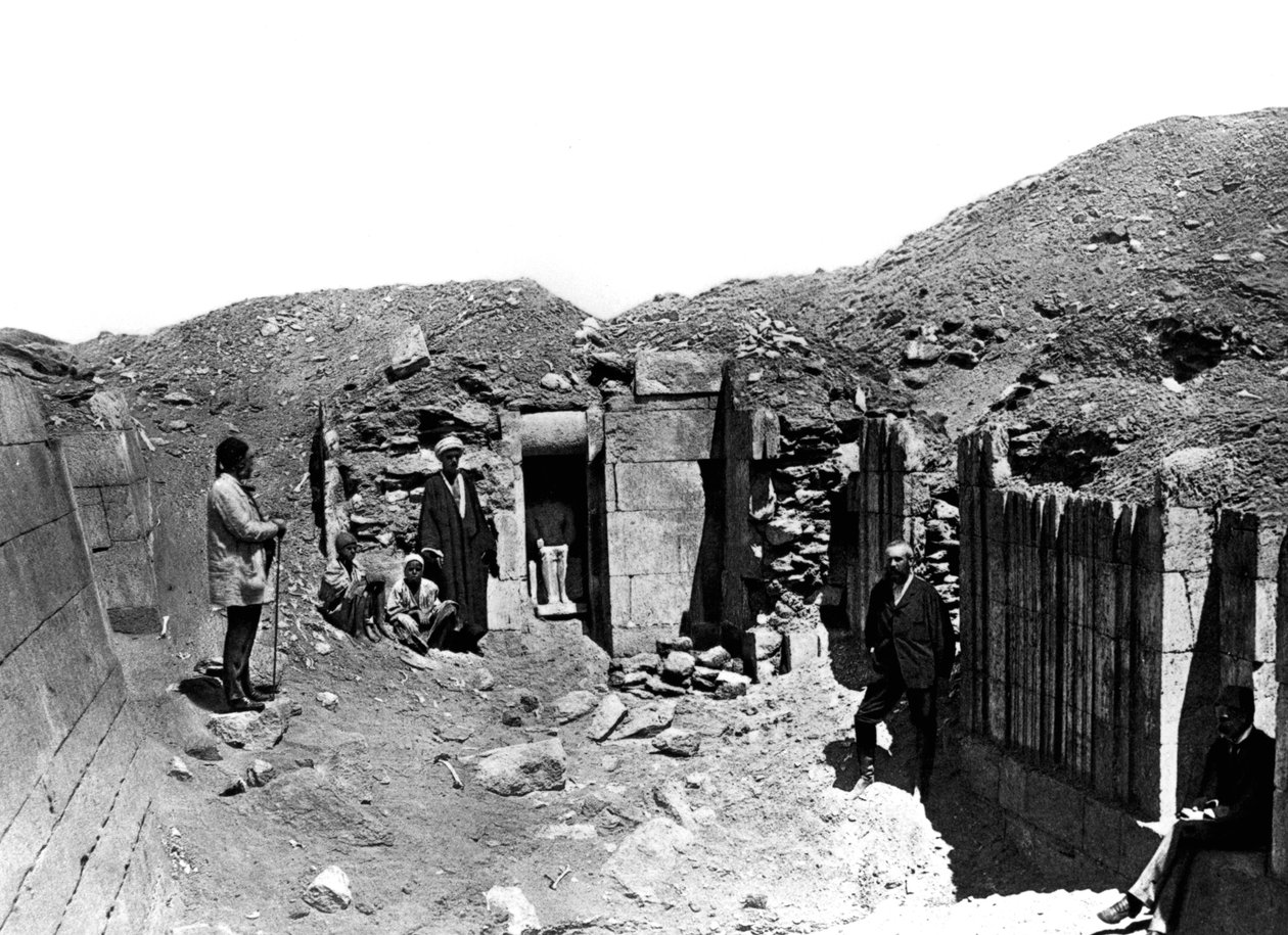 ممفيس سقارة ، مصر ، 1893 بواسطة أوغست إدوارد مارييت