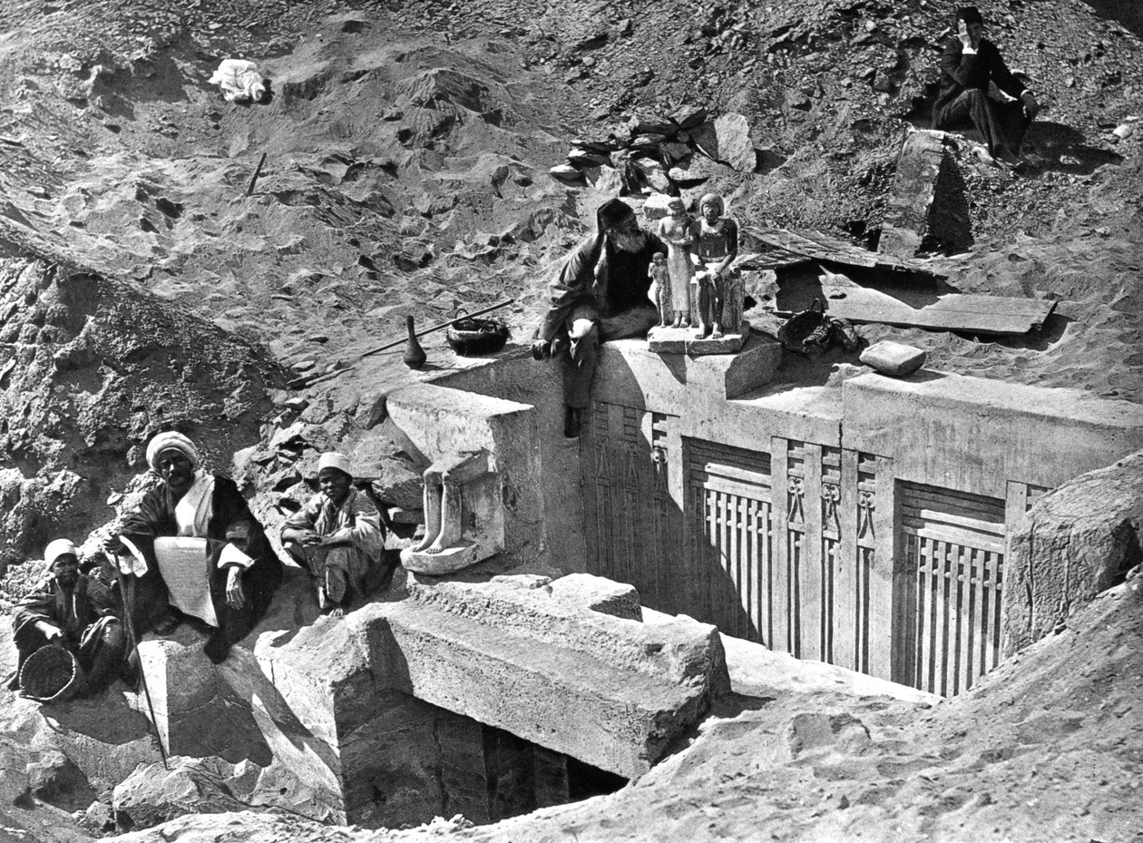 ممفيس سقارة ، مصر ، 1893 بواسطة أوغست إدوارد مارييت