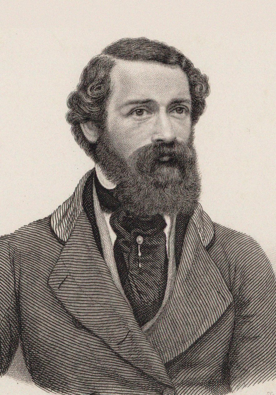 صورة للمؤلف جوزيف نيتزر 1808-1864 ، ج. 1850. بواسطة أوغست هوسنر
