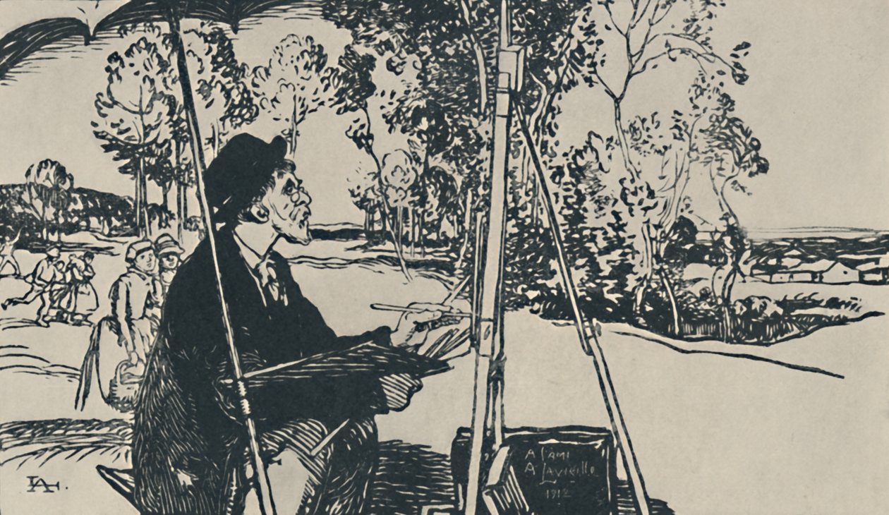 تنسيق الحدائق ، 1919 بواسطة أوغست لويس ليبيري