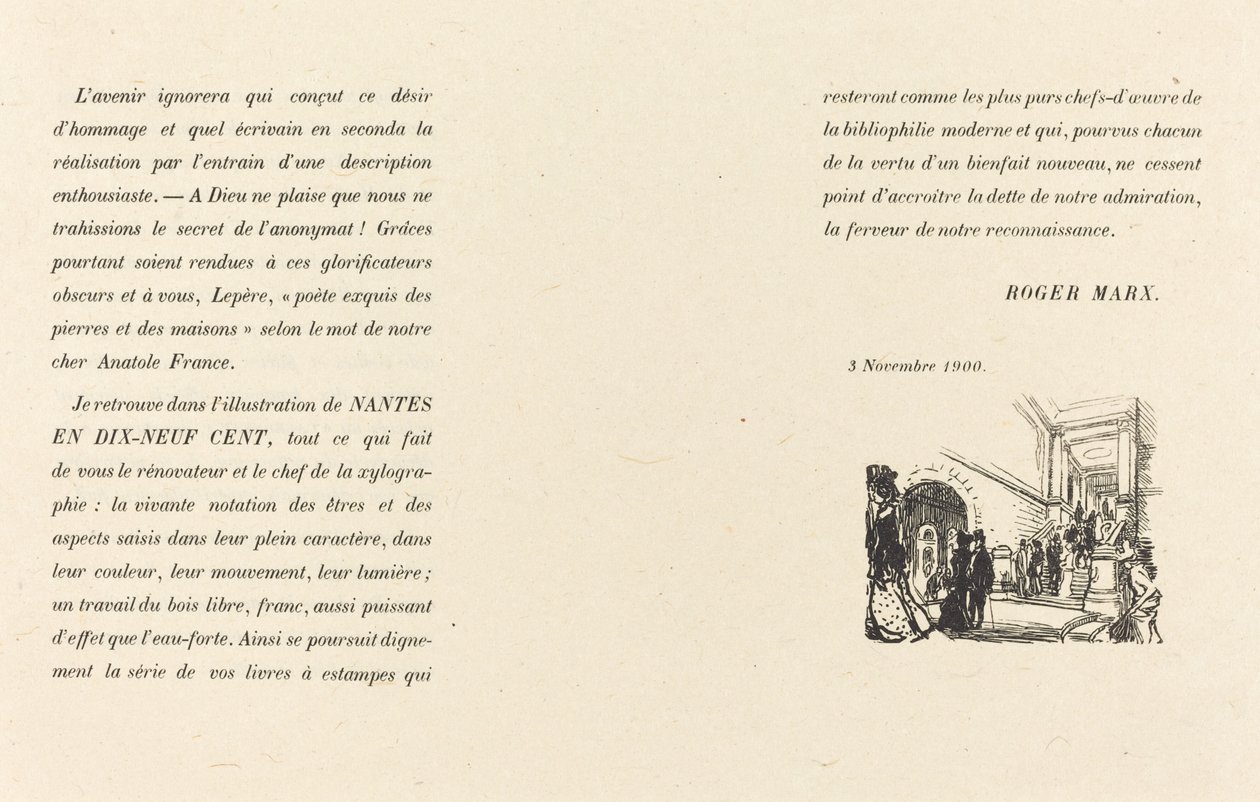مقدمة ، نشرت عام 1900. بواسطة أوغست ليبير