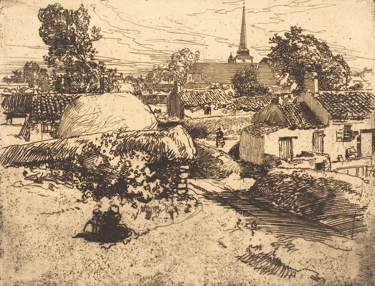 منظر لسانت جان دي مونت ، فيندي منظر لسانت جان دي مونت ، فيندي ، 1892. بواسطة أوغست ليبير