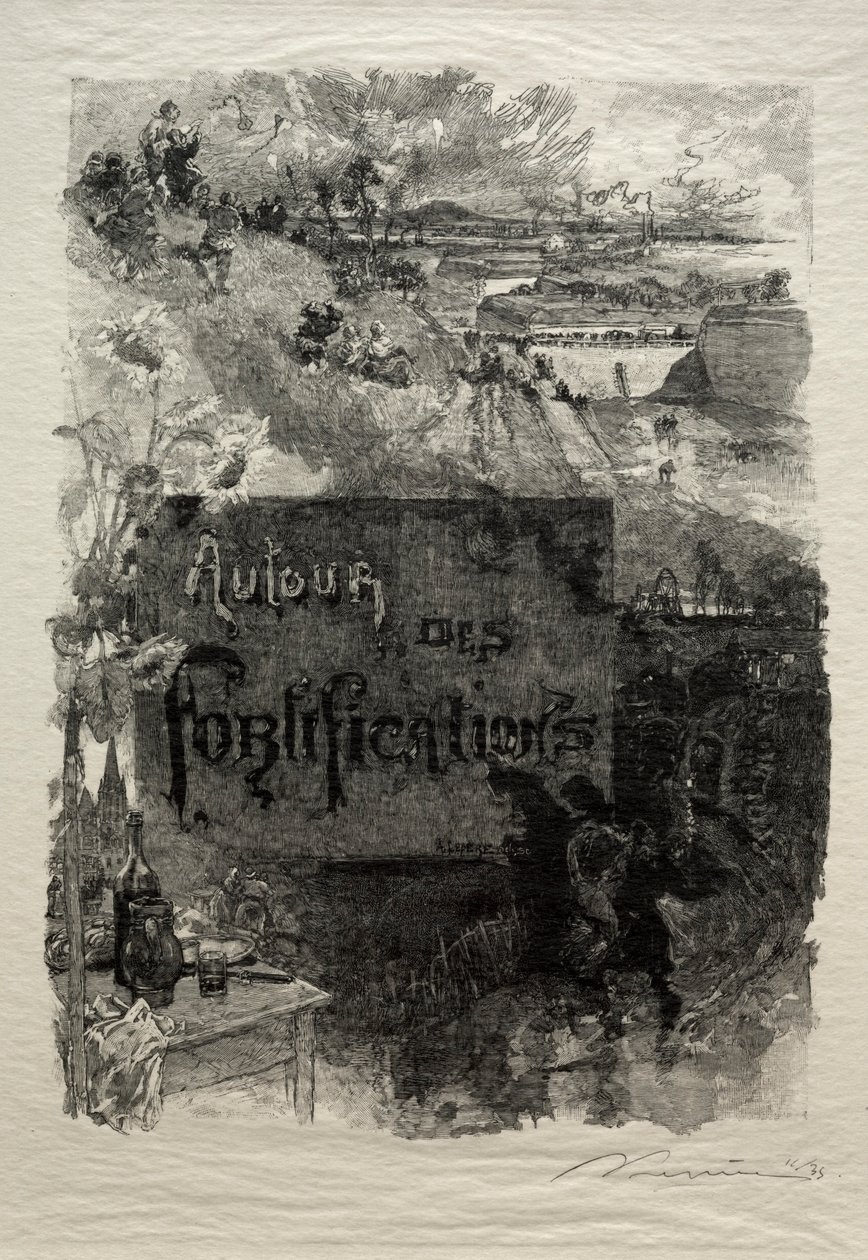 الواجهة ، 1886. بواسطة أوغست لويس ليبيري