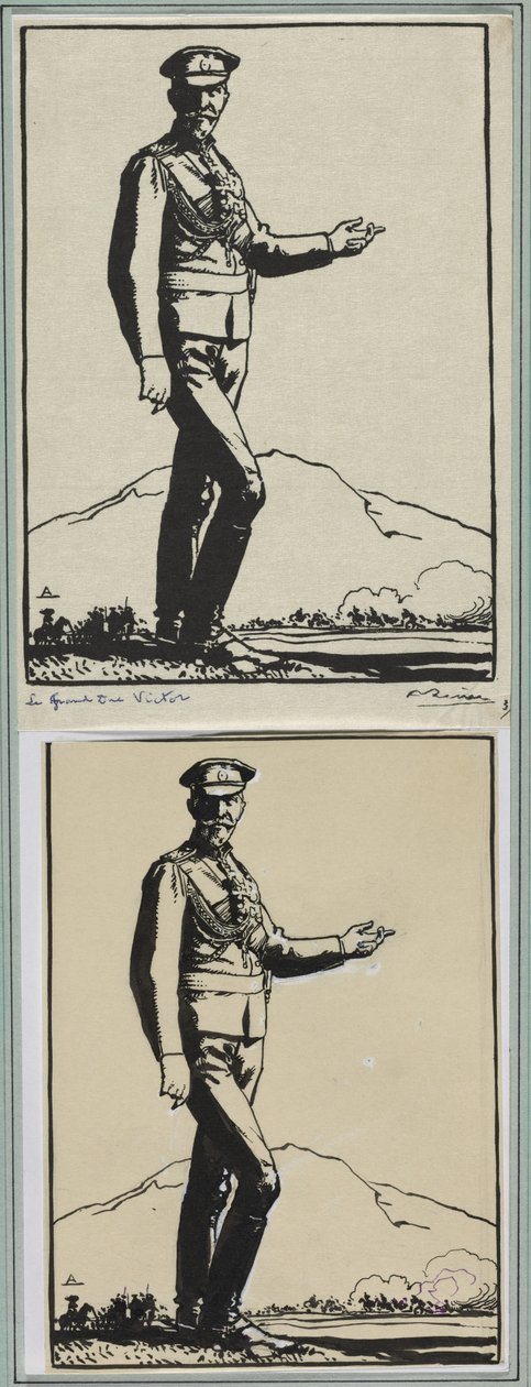 دوق غراند فيكتور ، 1914. بواسطة أوغست لويس ليبيري