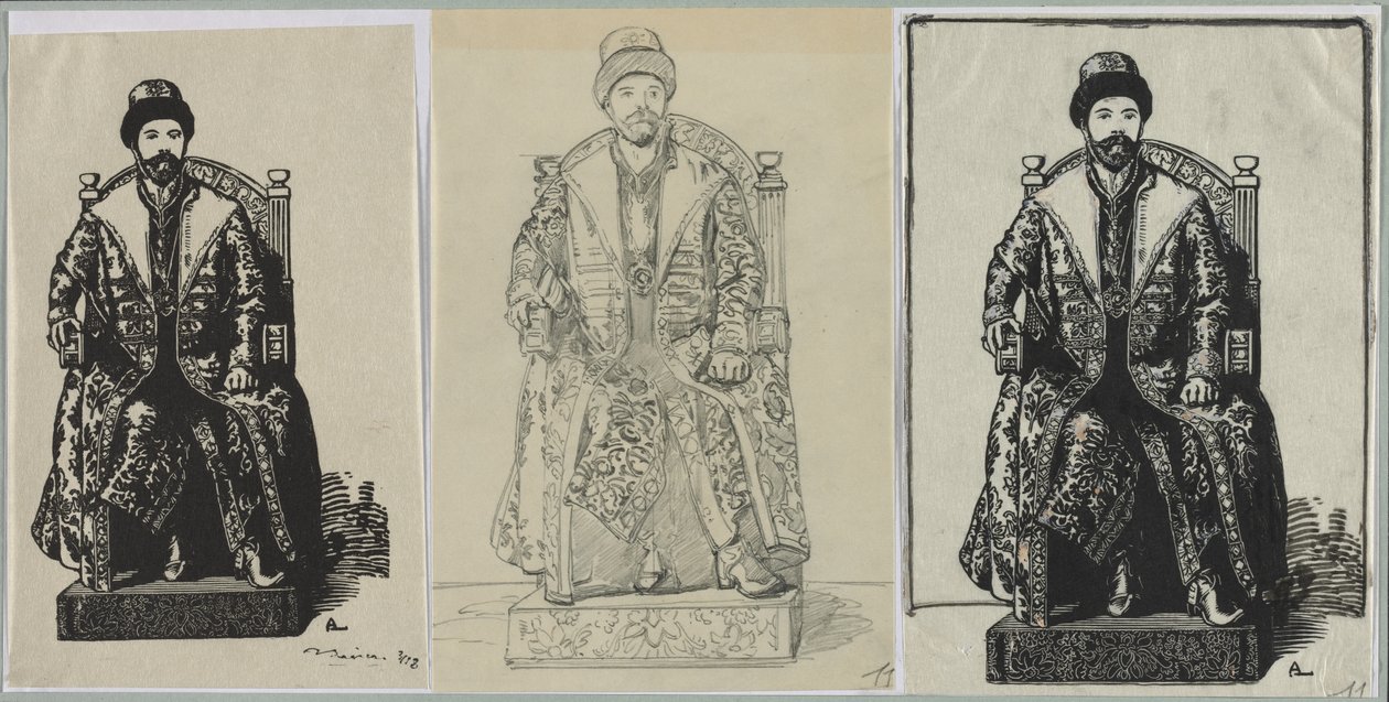 والقيصر ، 1914. بواسطة أوغست لويس ليبيري