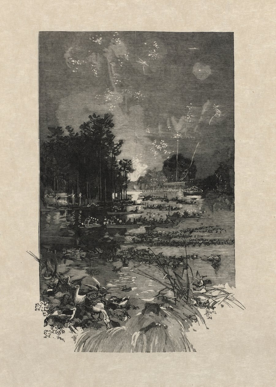 مهرجان ضحايا الواجب 1884. بواسطة أوغست لويس ليبيري