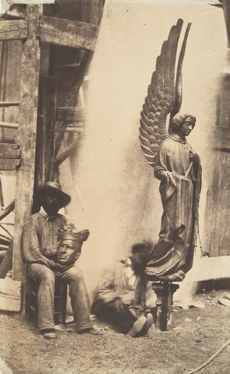 [ملاك الآلام ، سانت شابيل ، باريس] ، 1853-1854. بواسطة أوغست ميسترال