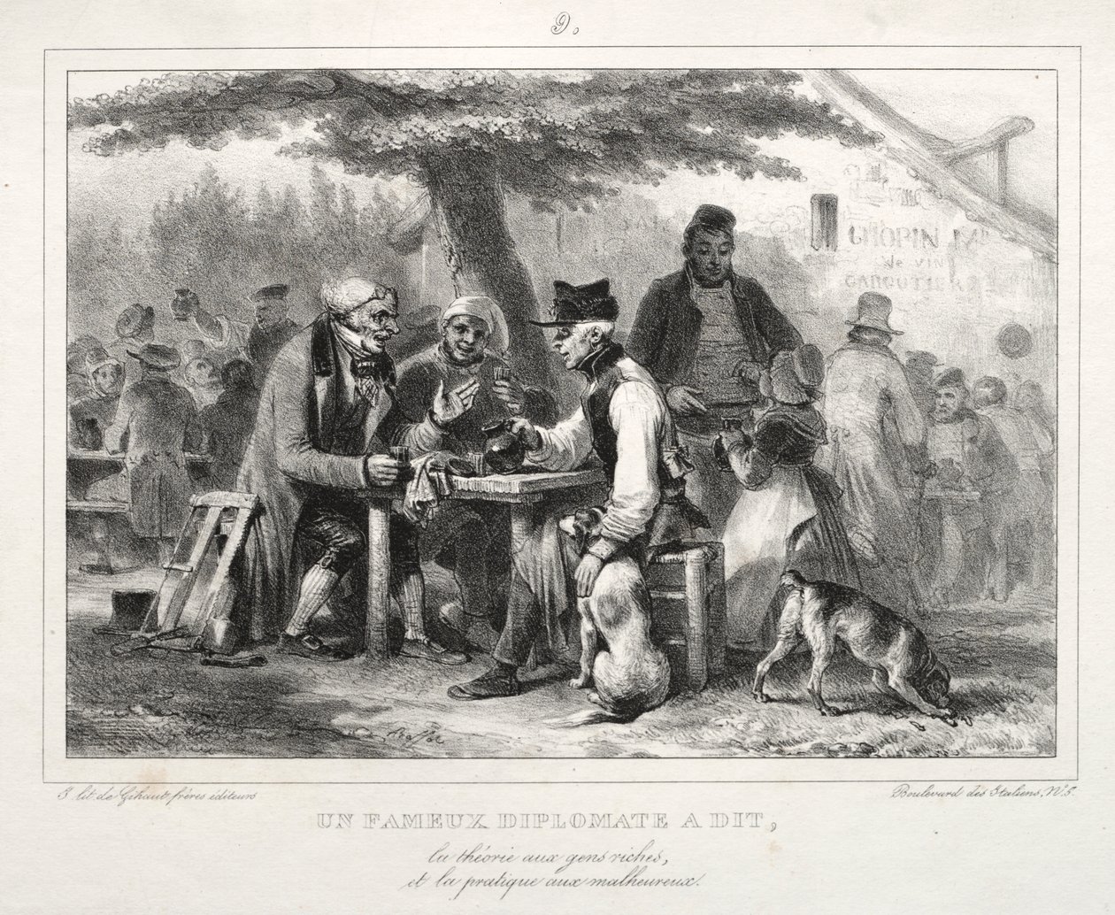 ألبوم عام 1832: قال دبلوماسي مشهور ... بواسطة أوغست رافت