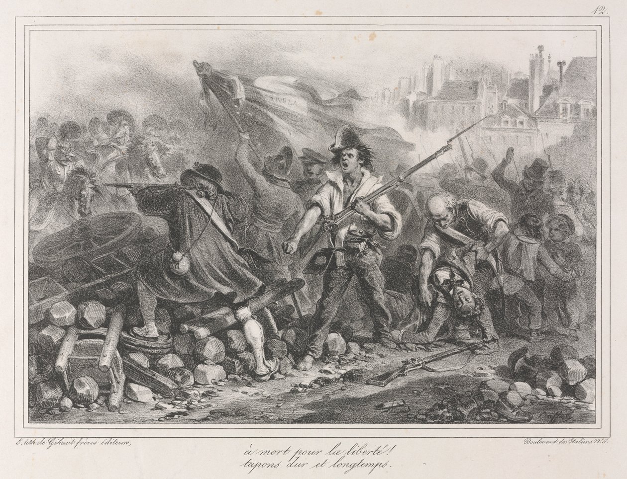 ألبوم 1831: حرية أم موت! ، 1831. بواسطة أوغست رافت