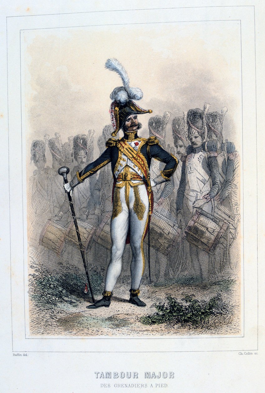 طبل رائد غريناديي-بايد ، 1859. بواسطة أوغست رافت