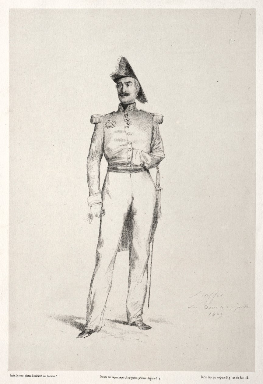 المارشال باروكي هيليرس ، 1859. بواسطة أوغست رافت