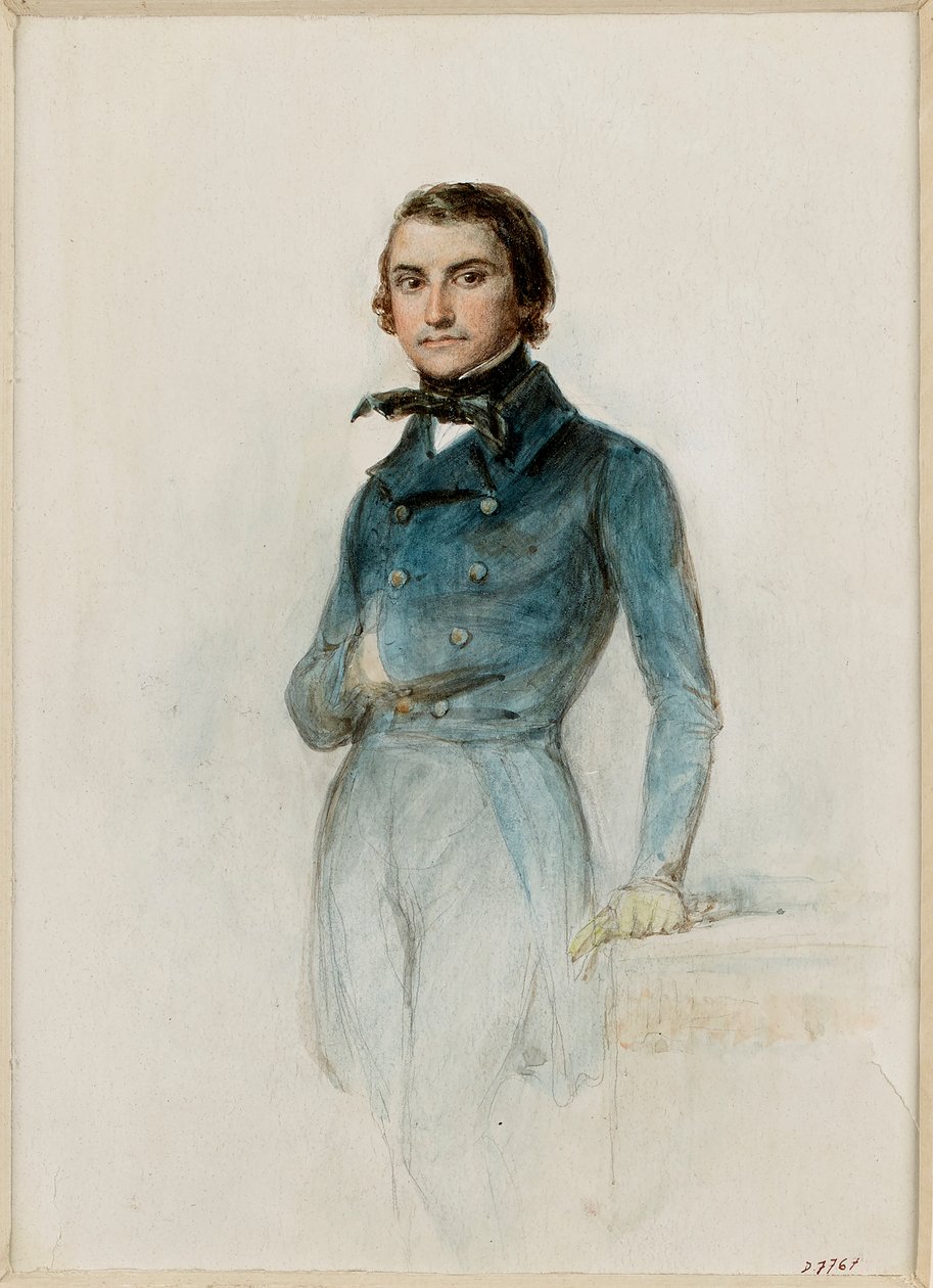 صورة لويس بلانك 1811-1882. بواسطة أوغست رافت