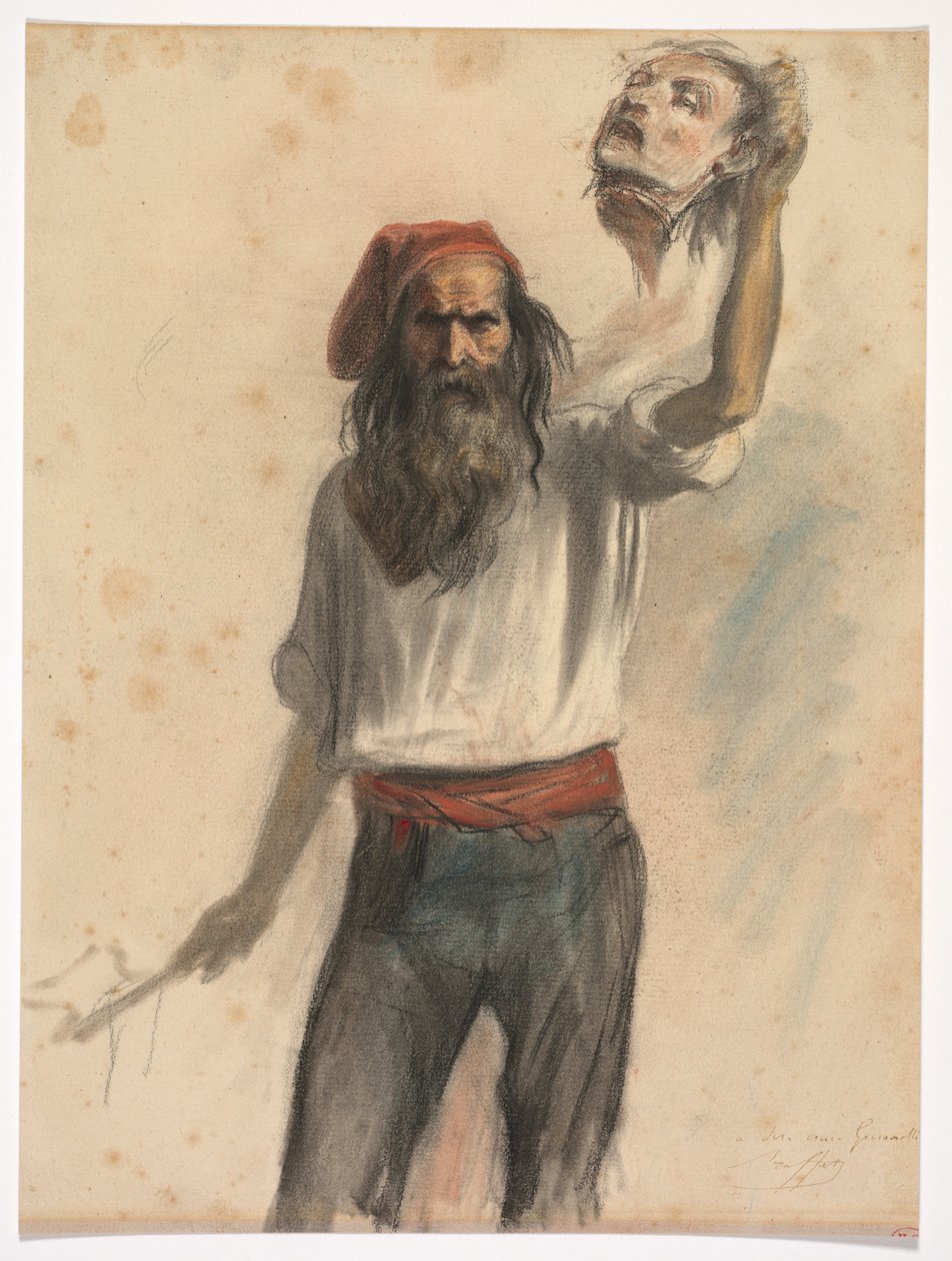 Un Borreau An جلاد ، ج. 1848. بواسطة أوغست رافت