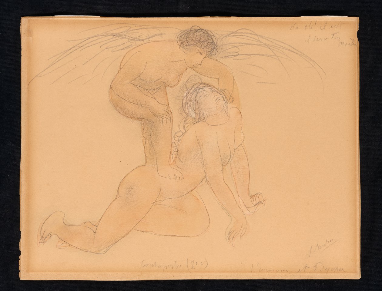 L "Amour et Psyché، c.1900 بواسطة أوغست رودين