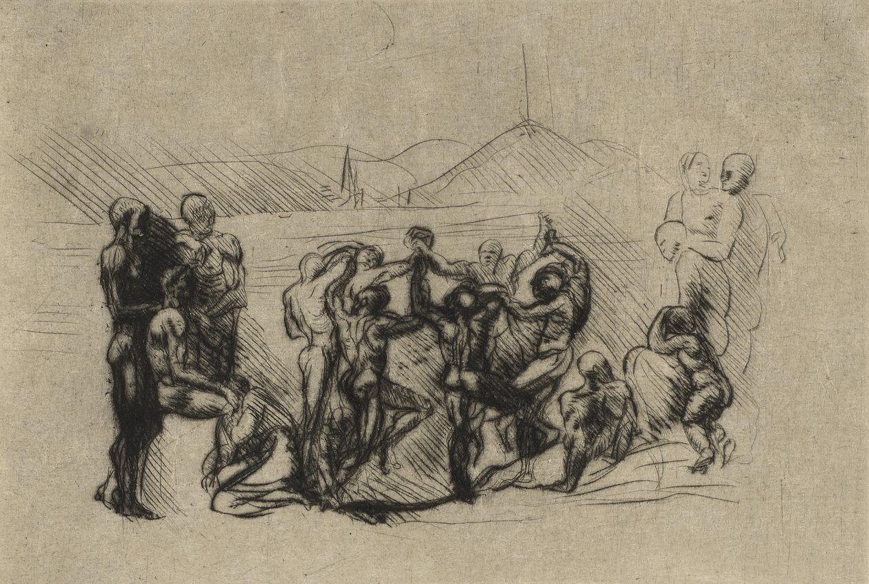 لا روند ، c.1883 (نقطة جاف) بواسطة أوغست رودين