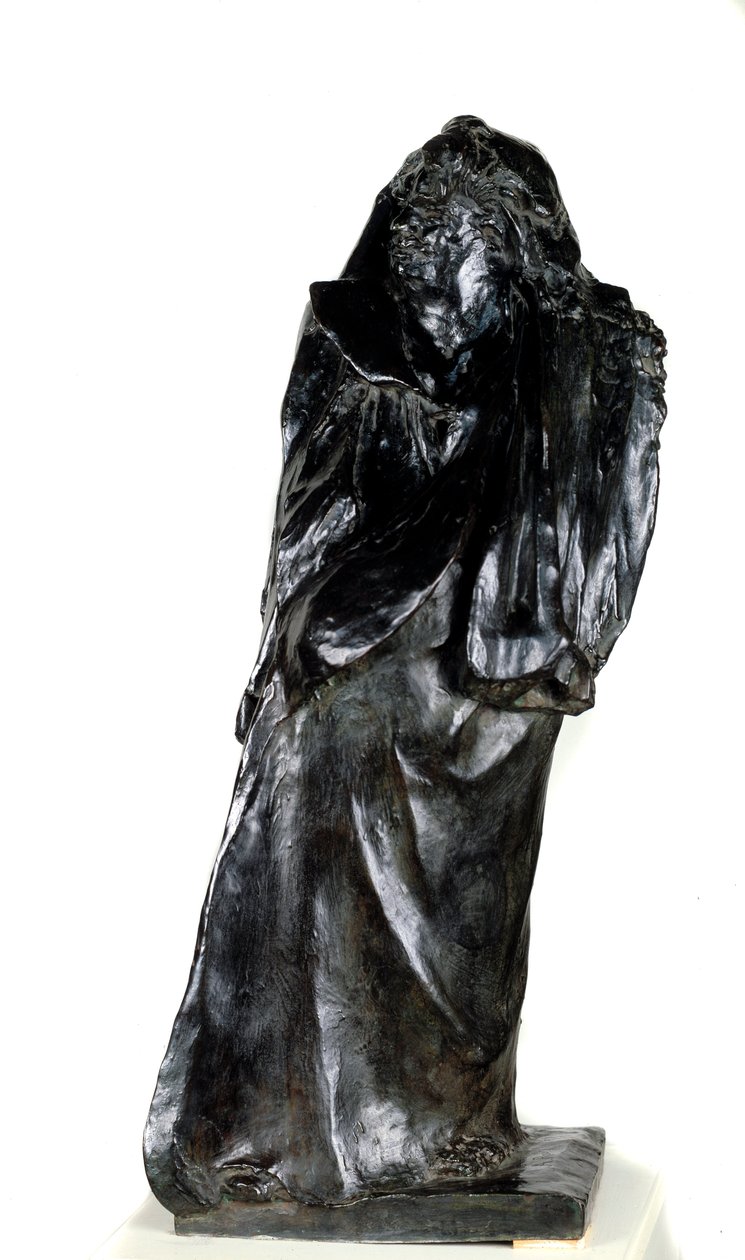 نصب تكريم بلزاك قبل آخر دراسة. النحت لأوغست رودين (1840-1917) 1897 باريس ، متحف رودين بواسطة أوغست رودين
