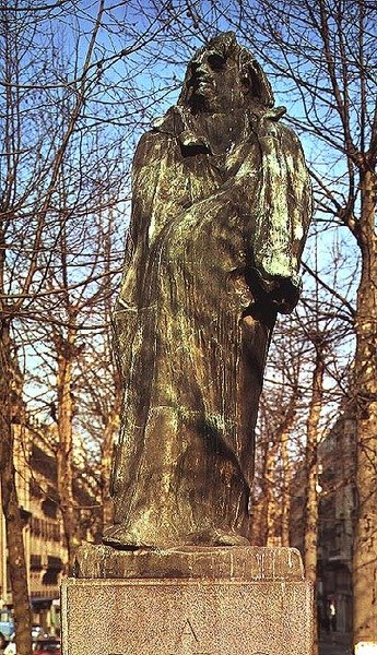 النصب التذكاري لهونور دي بلزاك (1799-1850) (برونزي) بواسطة أوغست رودين
