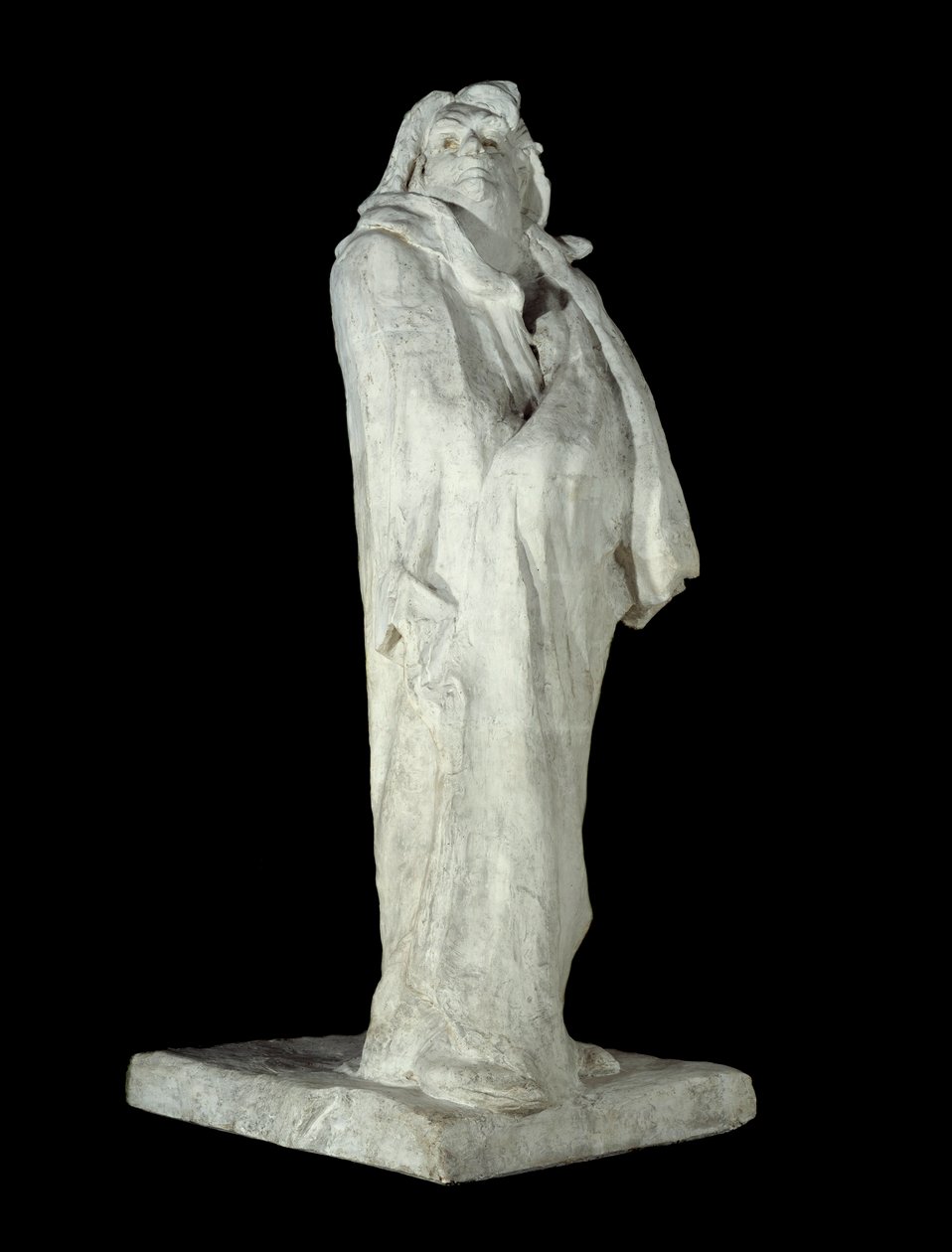 الكاتب الفرنسي هونور دي بلزاك (1799-1850). نحت من الجبس لأوغست رودين (1840-1917) 1898 باريس ، متحف أورسيه بواسطة أوغست رودين