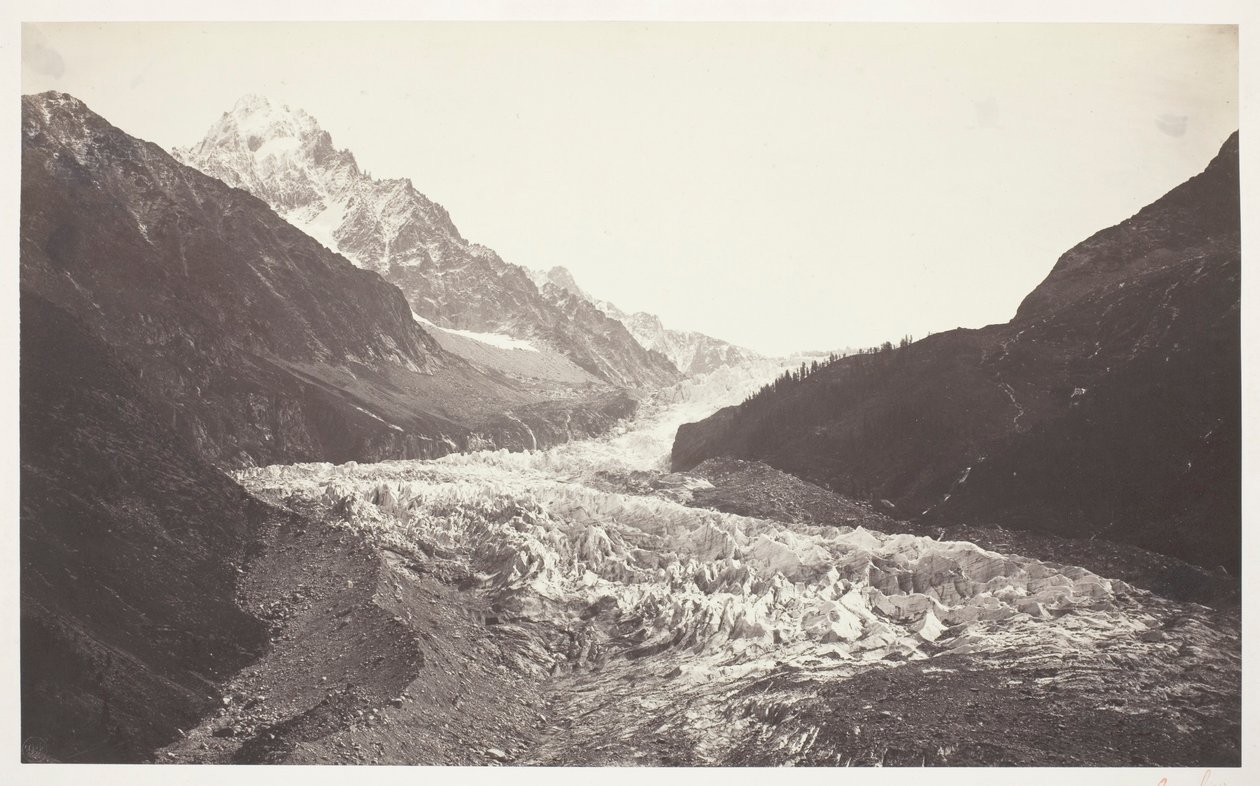 سافوي 48. The Needle and Argentières Glacier (Savoy 48. The Needle and Argentières Glacier) بواسطة أوغست روزالي بيسون