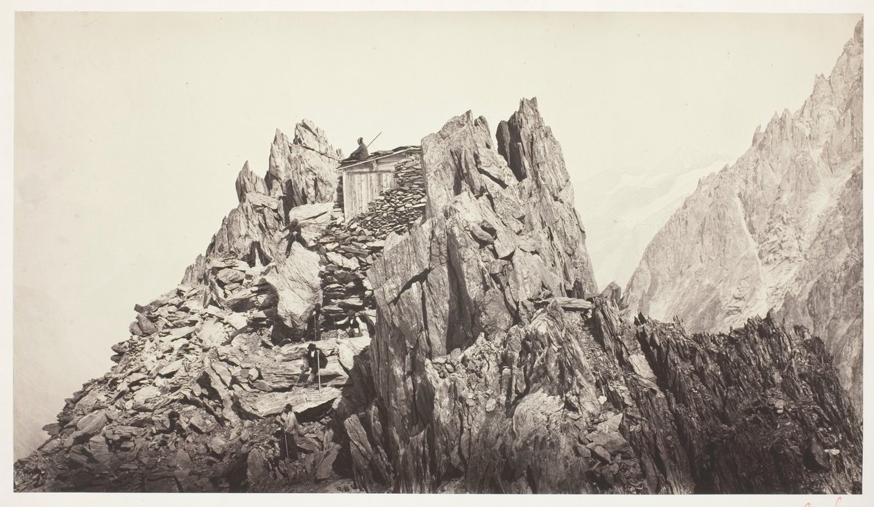 Savoie 49 ، Cabane des Grands-Mulets بواسطة أوغست روزالي بيسون