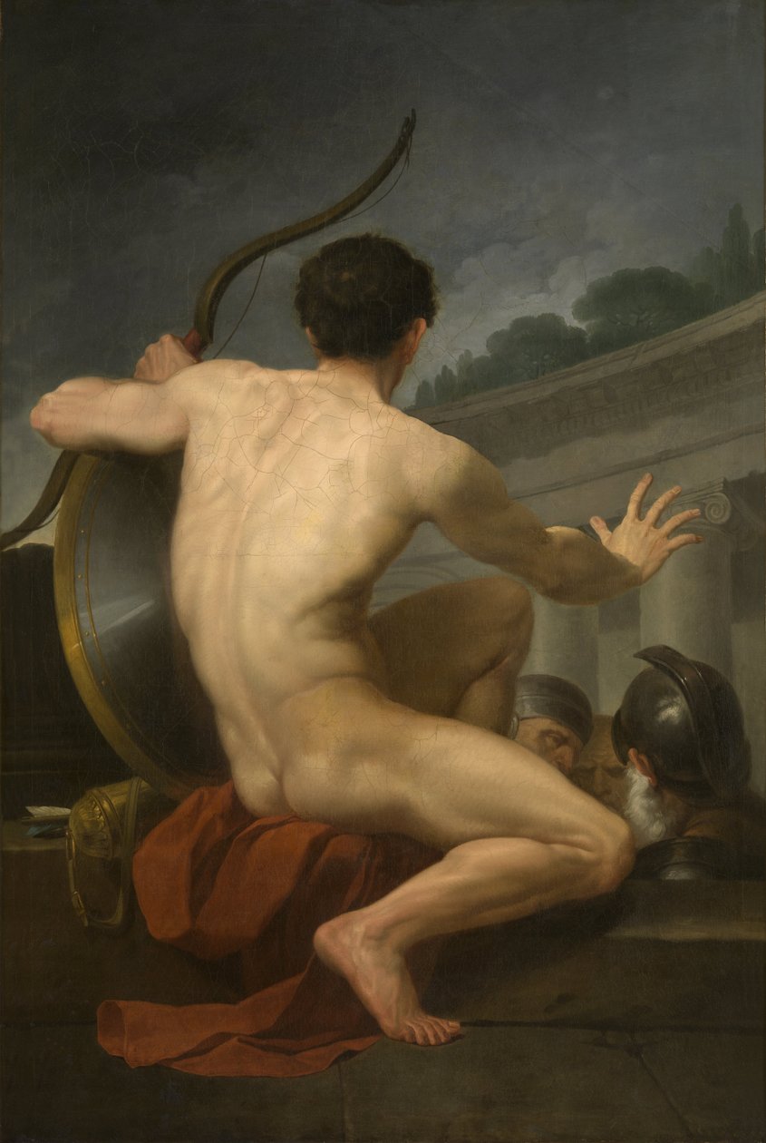 المحارب العاري - آرتشر بواسطة Augustin van den Berghe