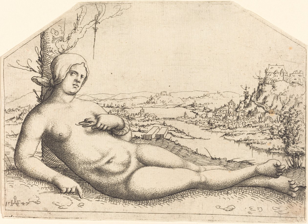 وفاة كليوباترا 1547. بواسطة أوغسطين هيرشفوغل