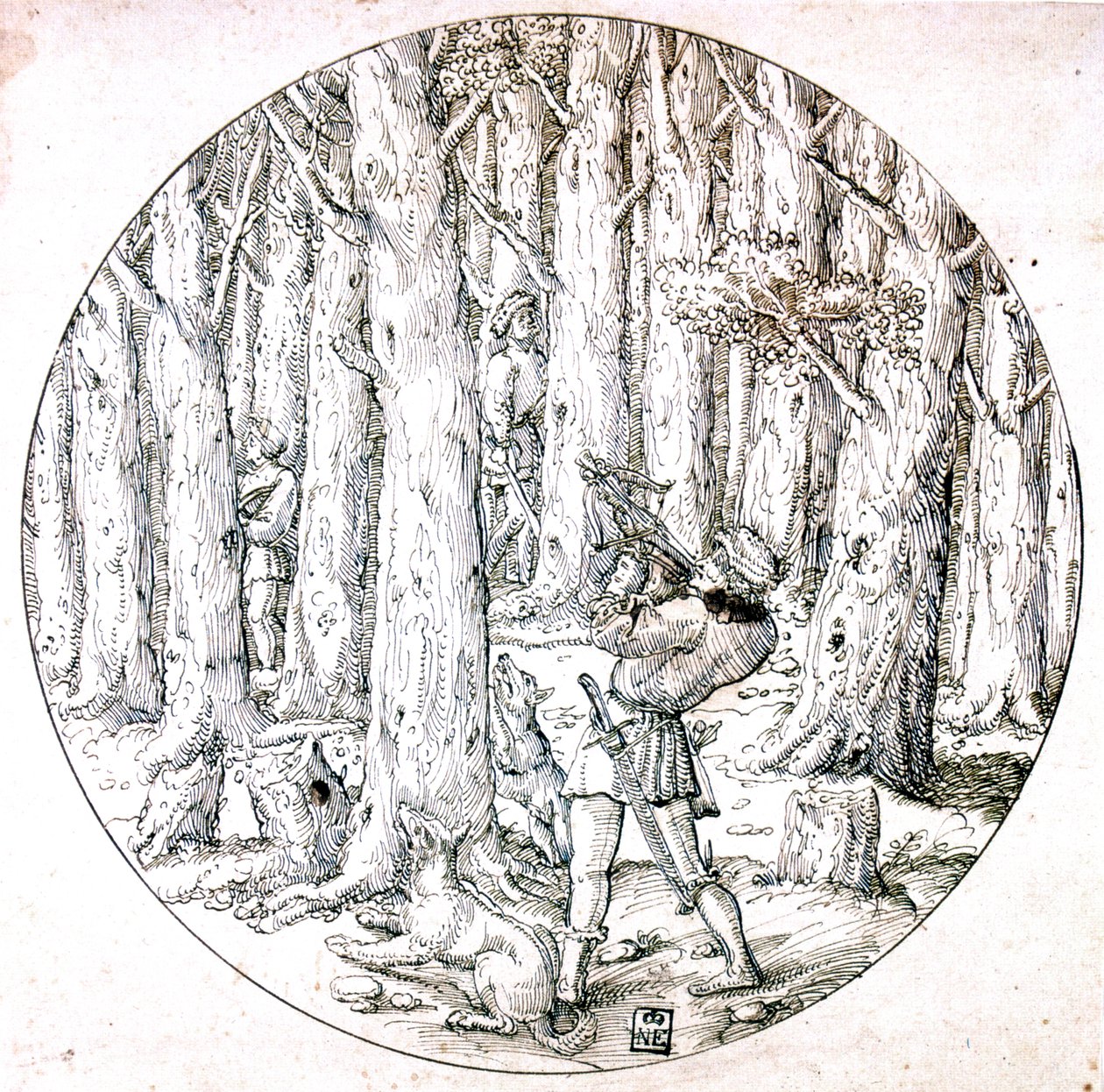 المطاردة ، c1513-1553 بواسطة أوغسطين هيرشفوغل