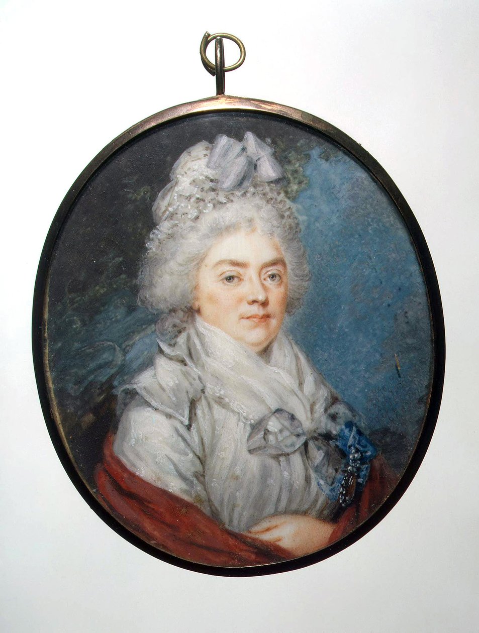 Portright of Princesses Daria Petrovna Saltykova (1739-1802)، her Chernysheva بواسطة أوغسطين ريت