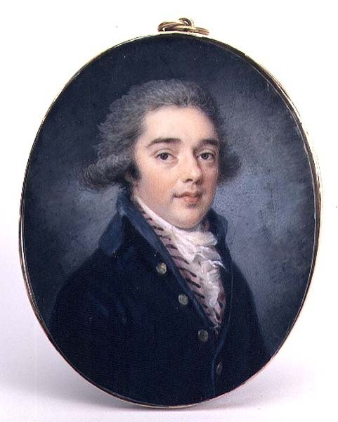 صورة لشاب ، 1790 (ألوان مائية وغواش) بواسطة أوغسطين ريت