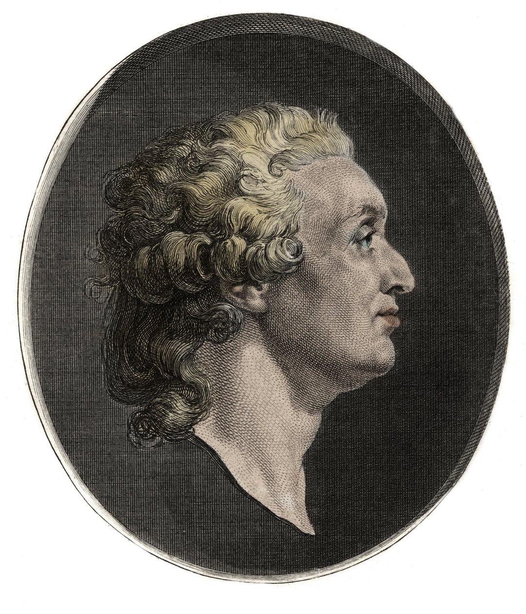 صورة لماري جان أنطوان نيكولاس دي كارتات ، ماركيز دي كوندورسيه (1743 - 1794) بعد أوغستين سانت أوبين - 1736-1807 - بواسطة أوغستين دي (بعد) سان أوبين