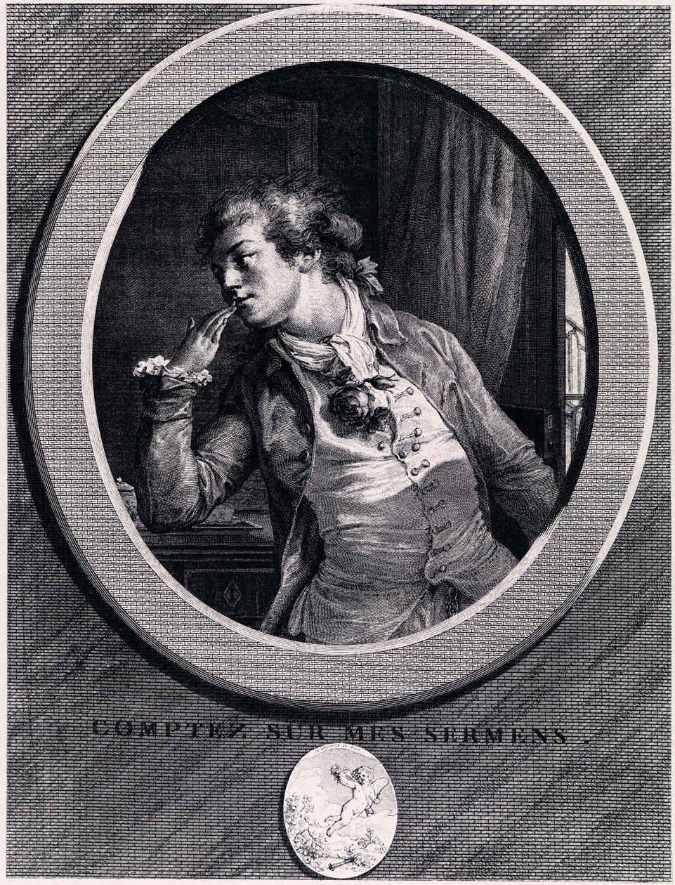 اعتمد على يميني ، 1789 بواسطة أوغسطين دي سانت أوبين