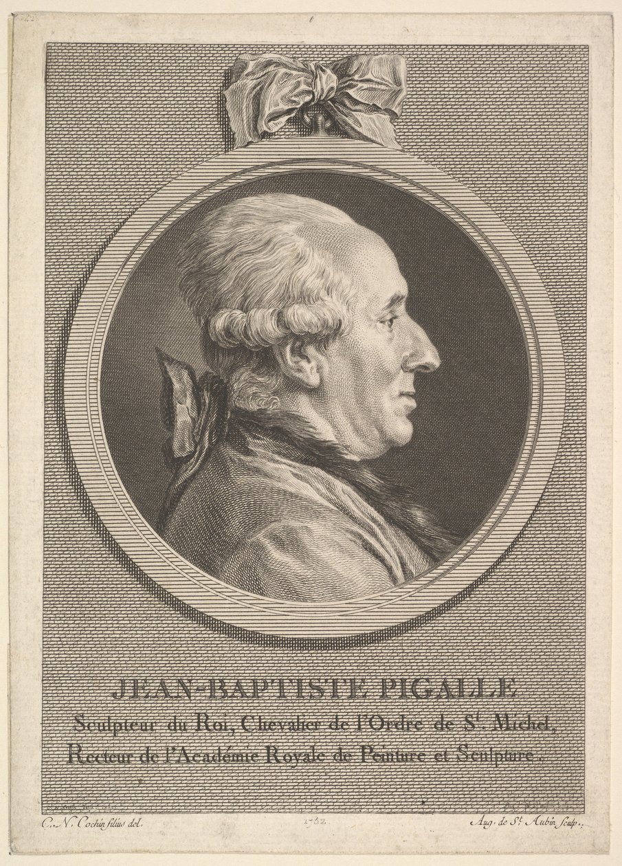 صورة جان بابتيست بيغال ، 1782. بواسطة أوغسطين دي سانت أوبين