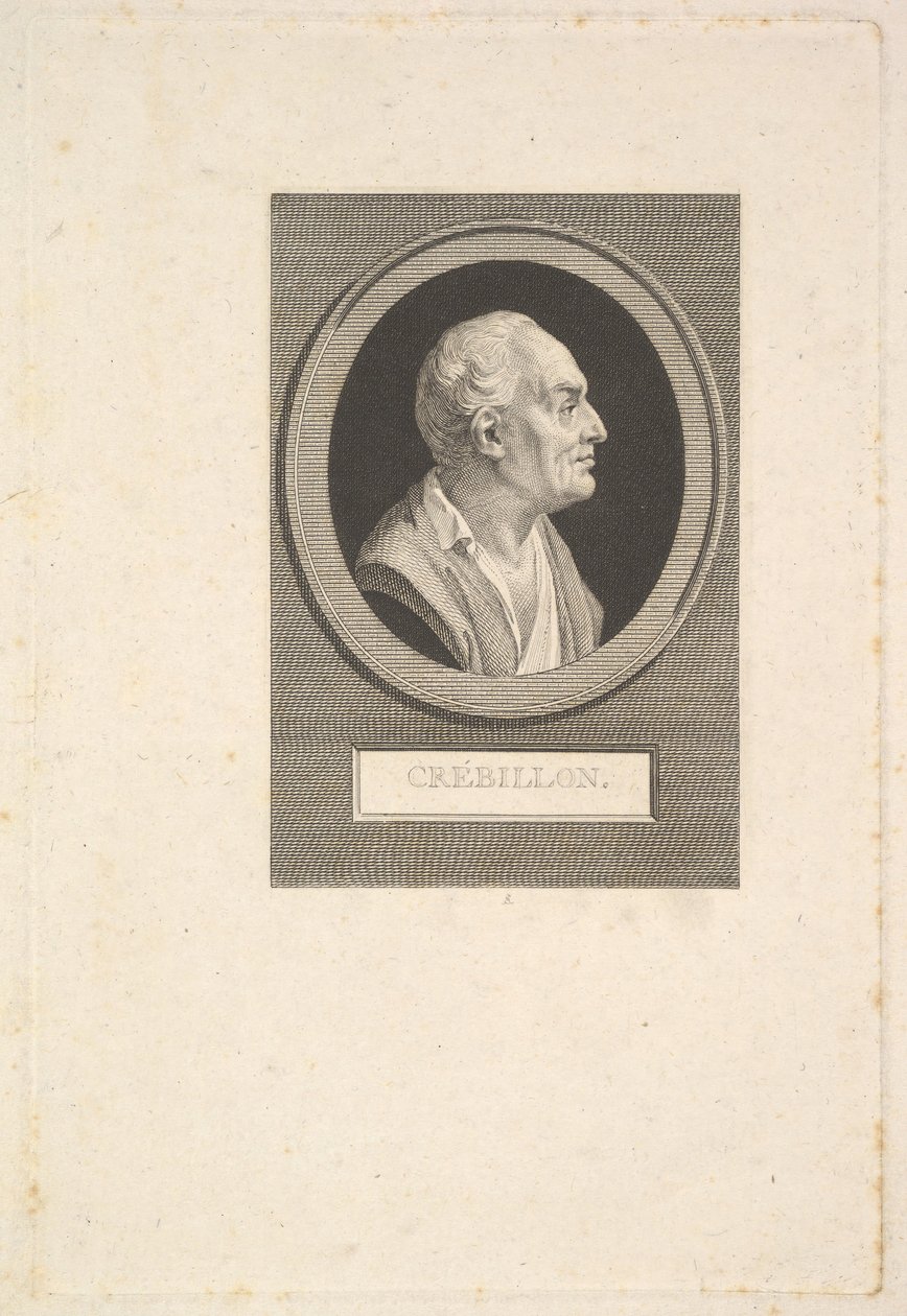 صورة لبروسبر جوليوت دي كريبيلون ، كاليفورنيا. 1802. بواسطة أوغسطين دي سانت أوبين