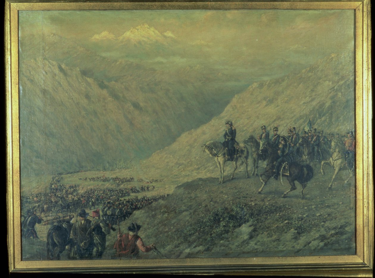 ممر جبال الأنديز عام 1817 (زيت على قماش) بواسطة أوغستو باليريني