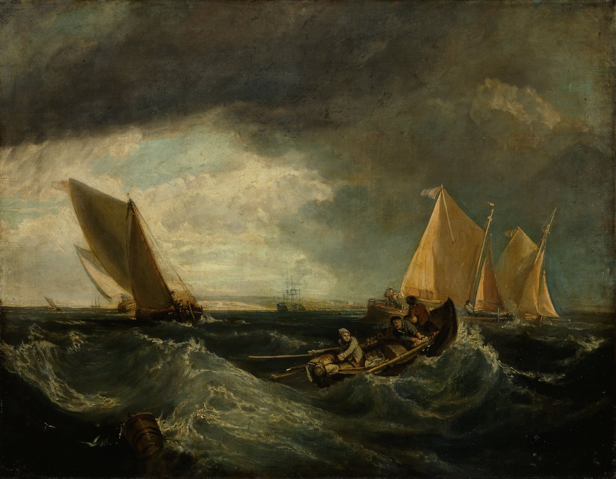 Sheerness و Isle of Sheppey (بعد JMW Turner) بواسطة أوغستس وول Callcott