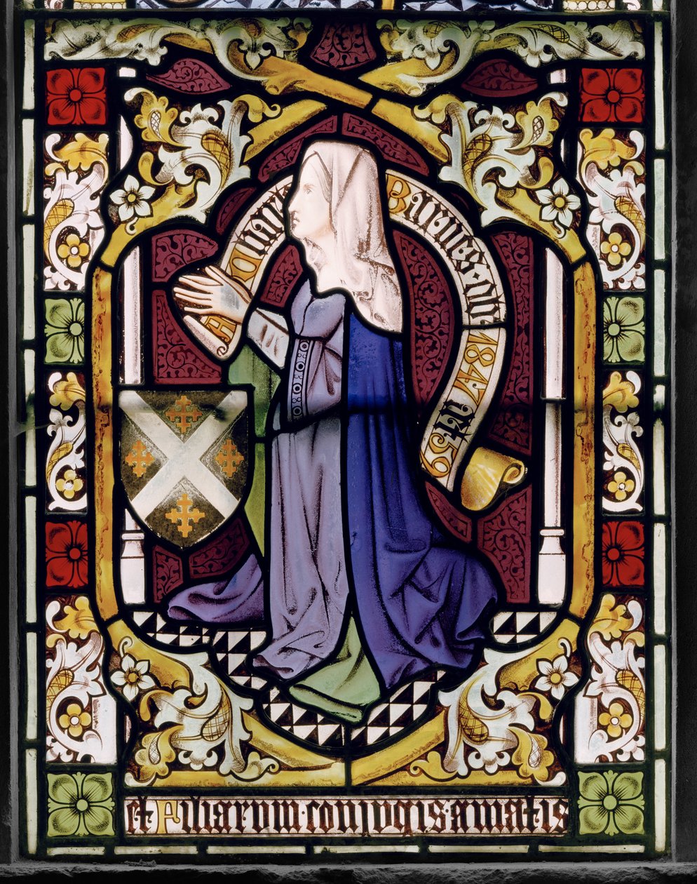 أوغوستا شارلوت ، زوجة رالف بارنز ، 1850 بواسطة Augustus Welby Northmore Pugin