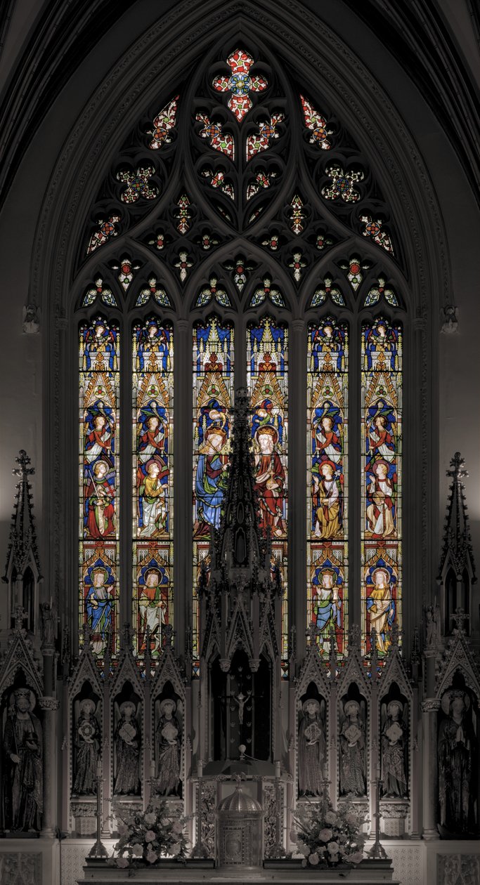 تتويج العذراء ، 1851 بواسطة Augustus Welby Northmore Pugin